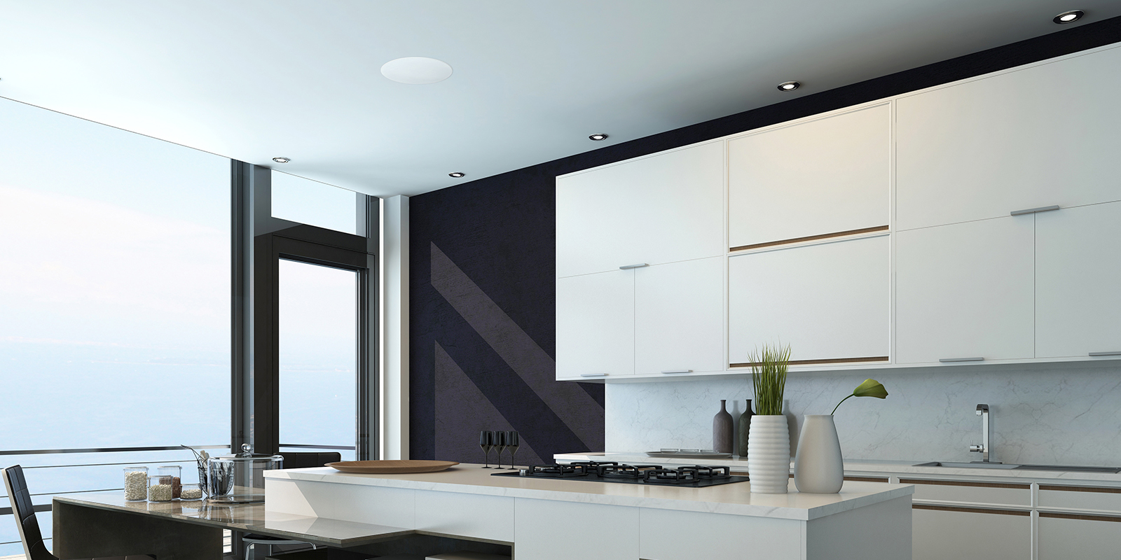 Kitchen ceiling Speakers Lithe Audio LTD